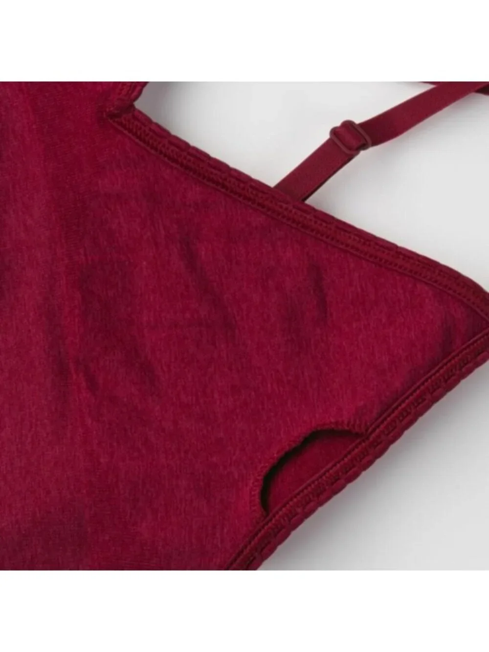 Lululemon Ebb To Street Bra Heathered Bumble Berry